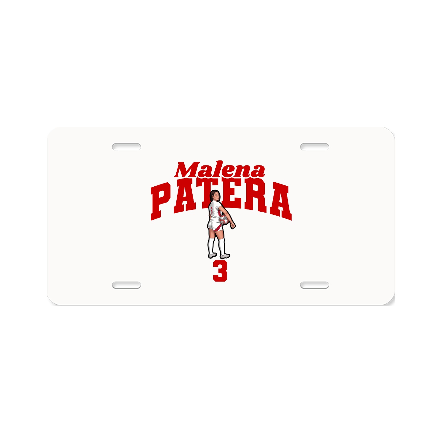 License Plate — Signature Arch in Classic