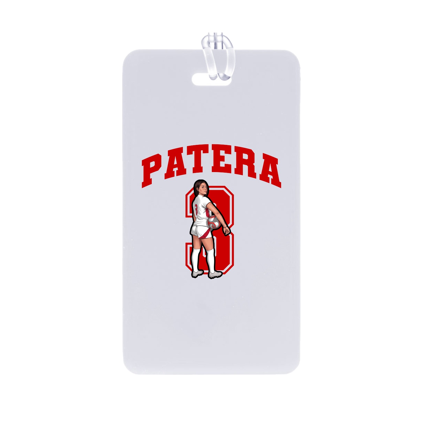 Bag Tag — Number in Classic