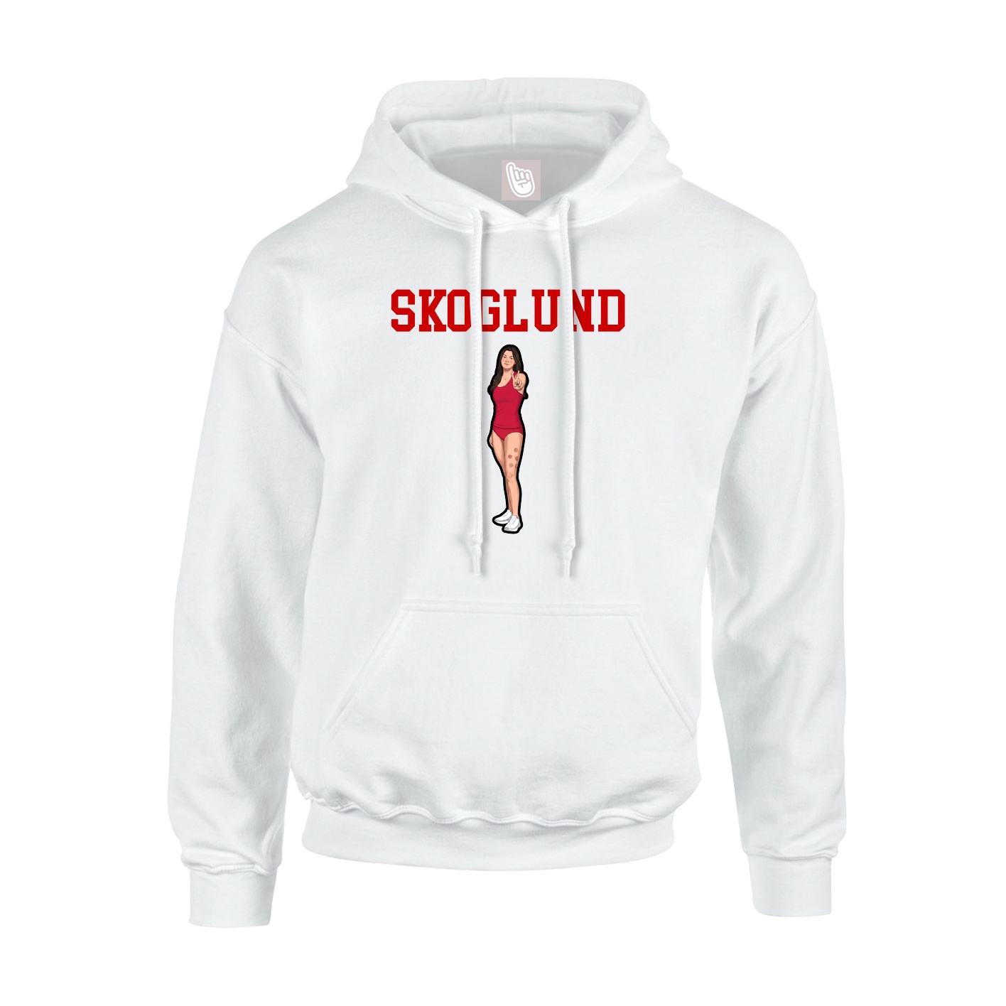 Youth Hoodie — Shirsey in White