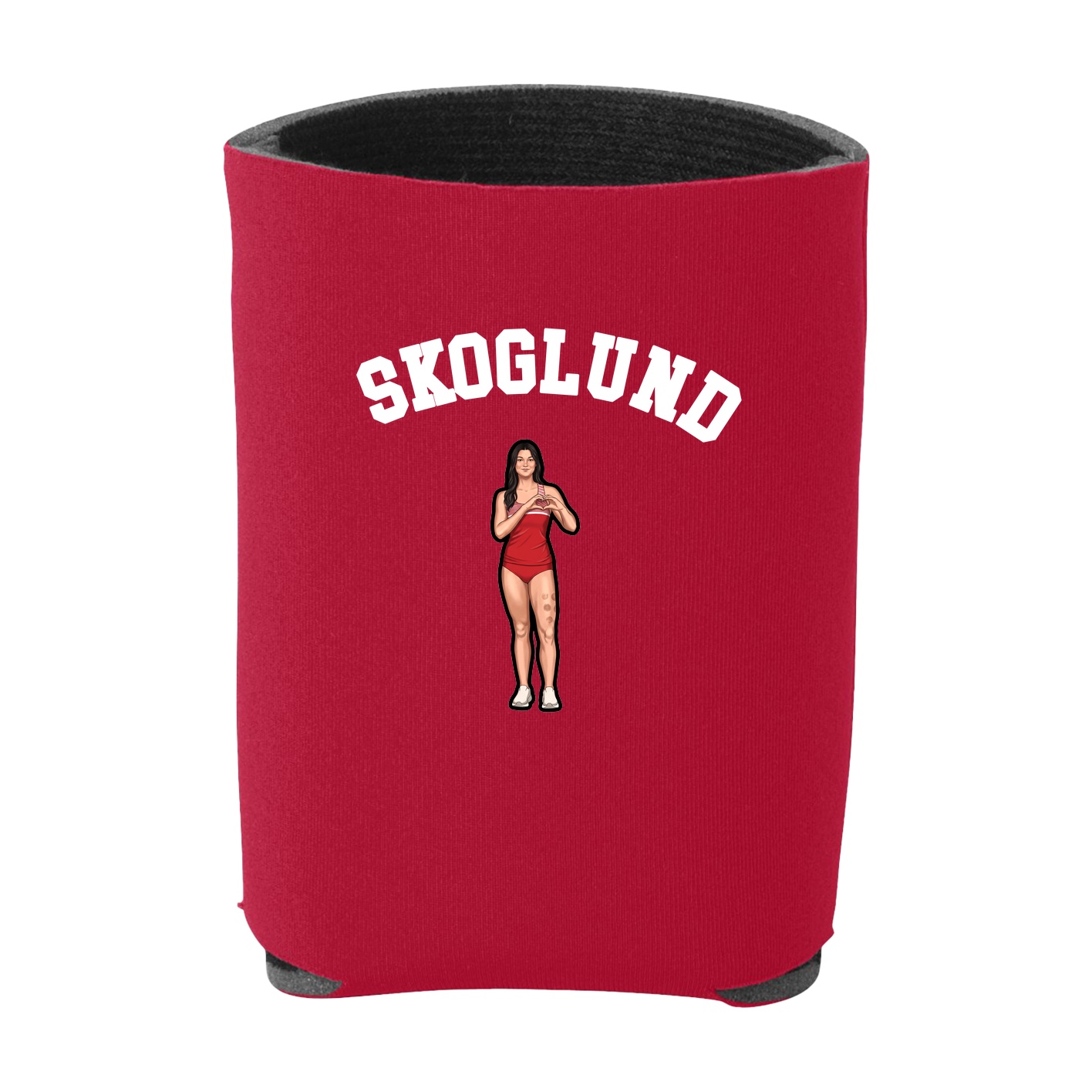 Can Holder — Shirsey Arch in Red