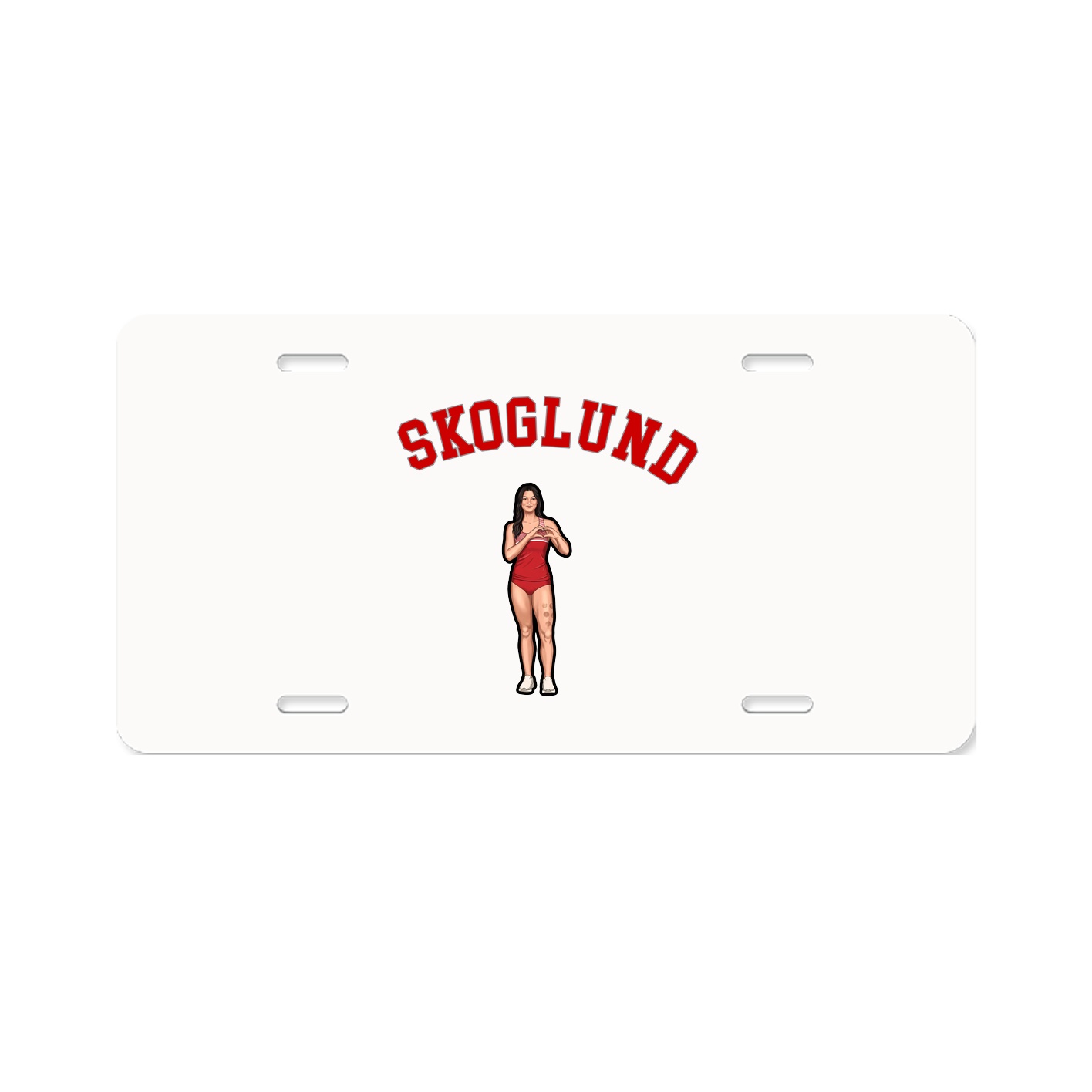 License Plate — Shirsey Arch in Classic