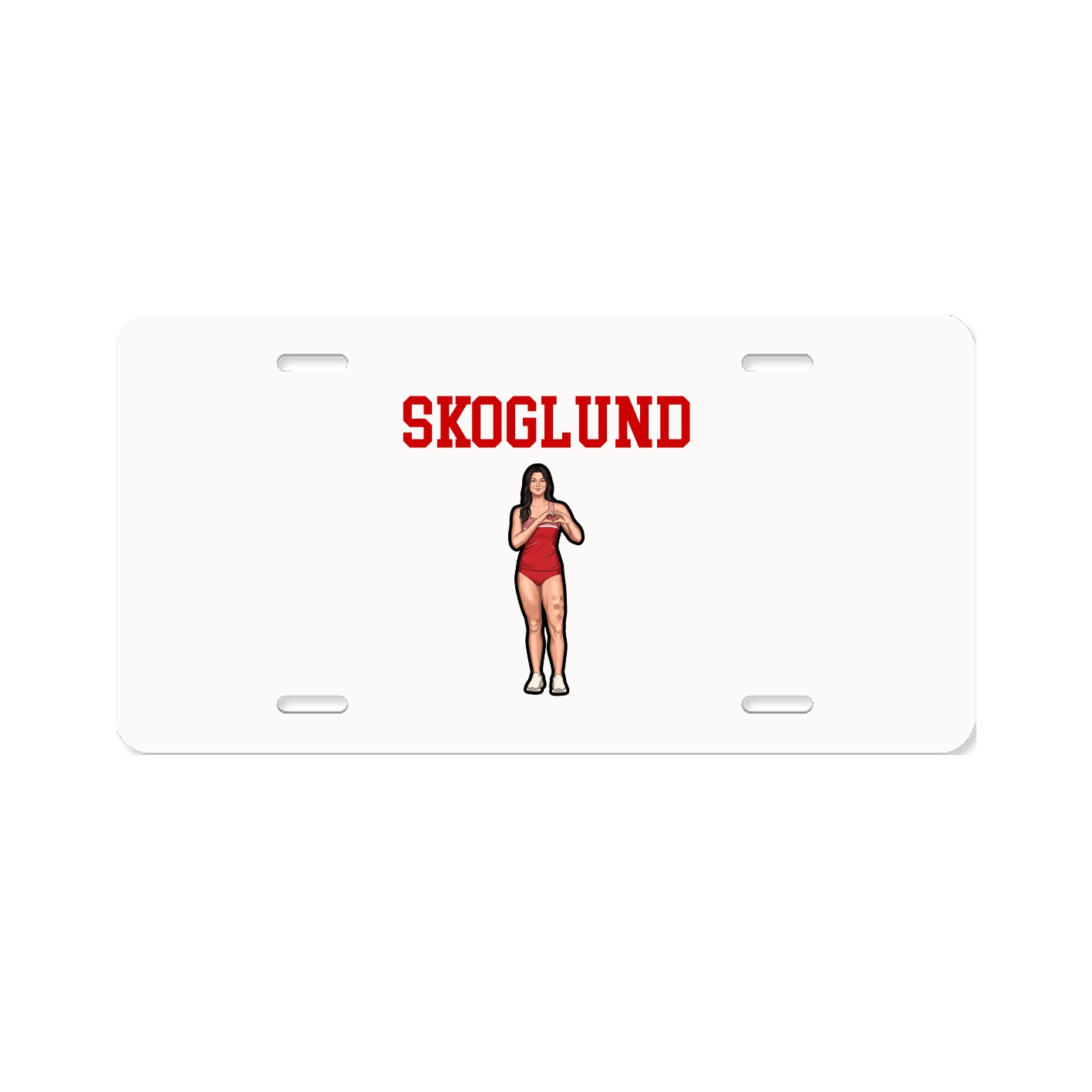 License Plate — Shirsey in Classic