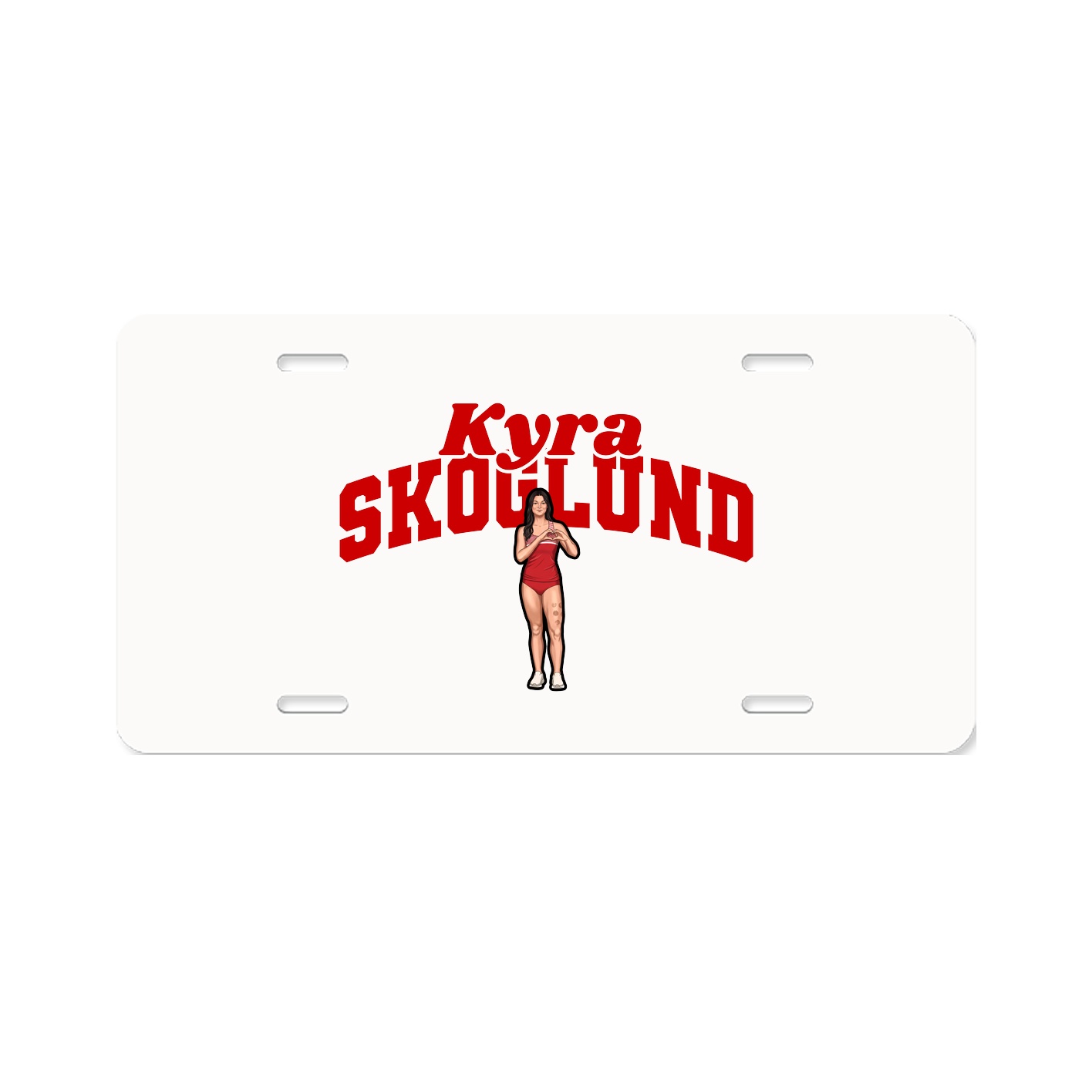 License Plate — Signature Arch in Classic