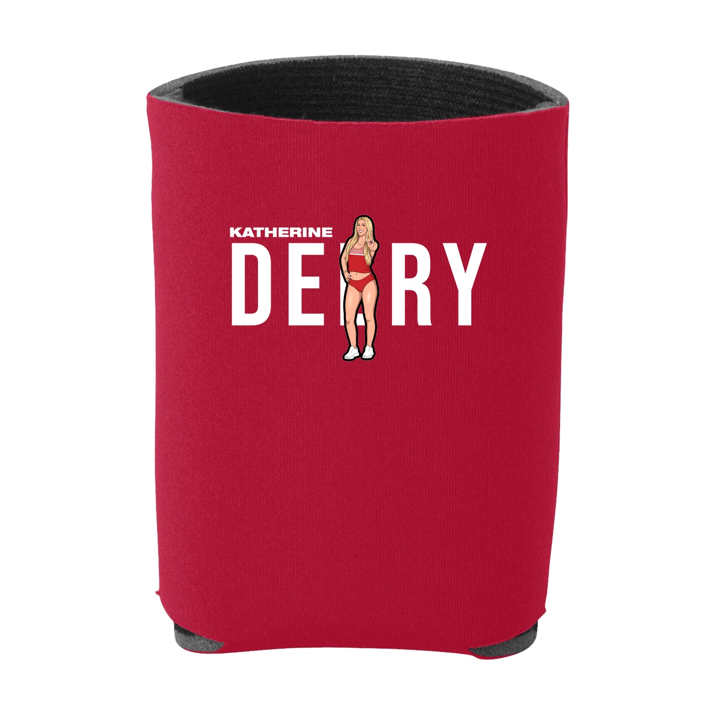 Can Holder — Player Name in Red
