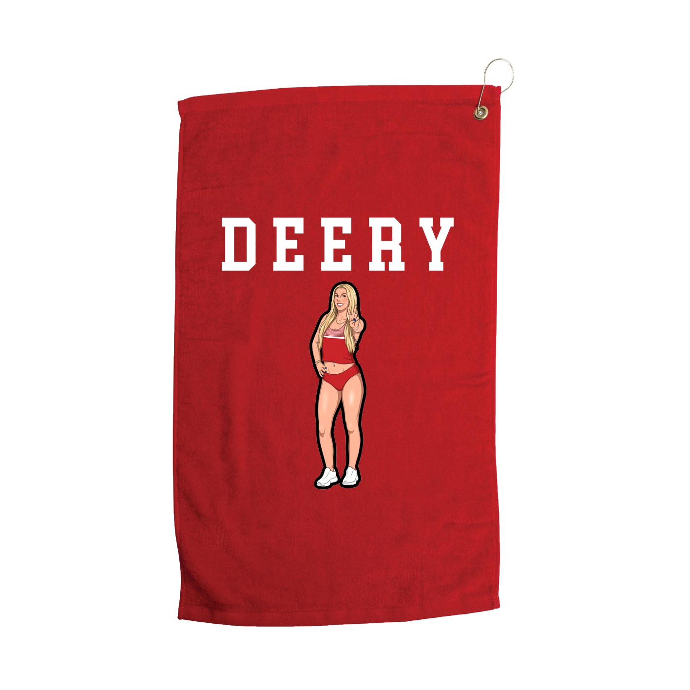Golf Towel — Shirsey in Red