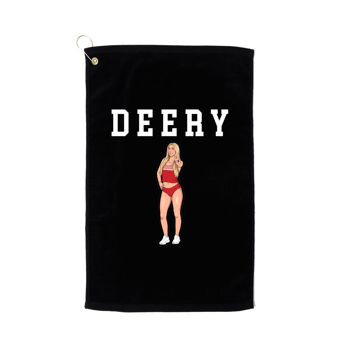 Golf Towel — Shirsey in Black