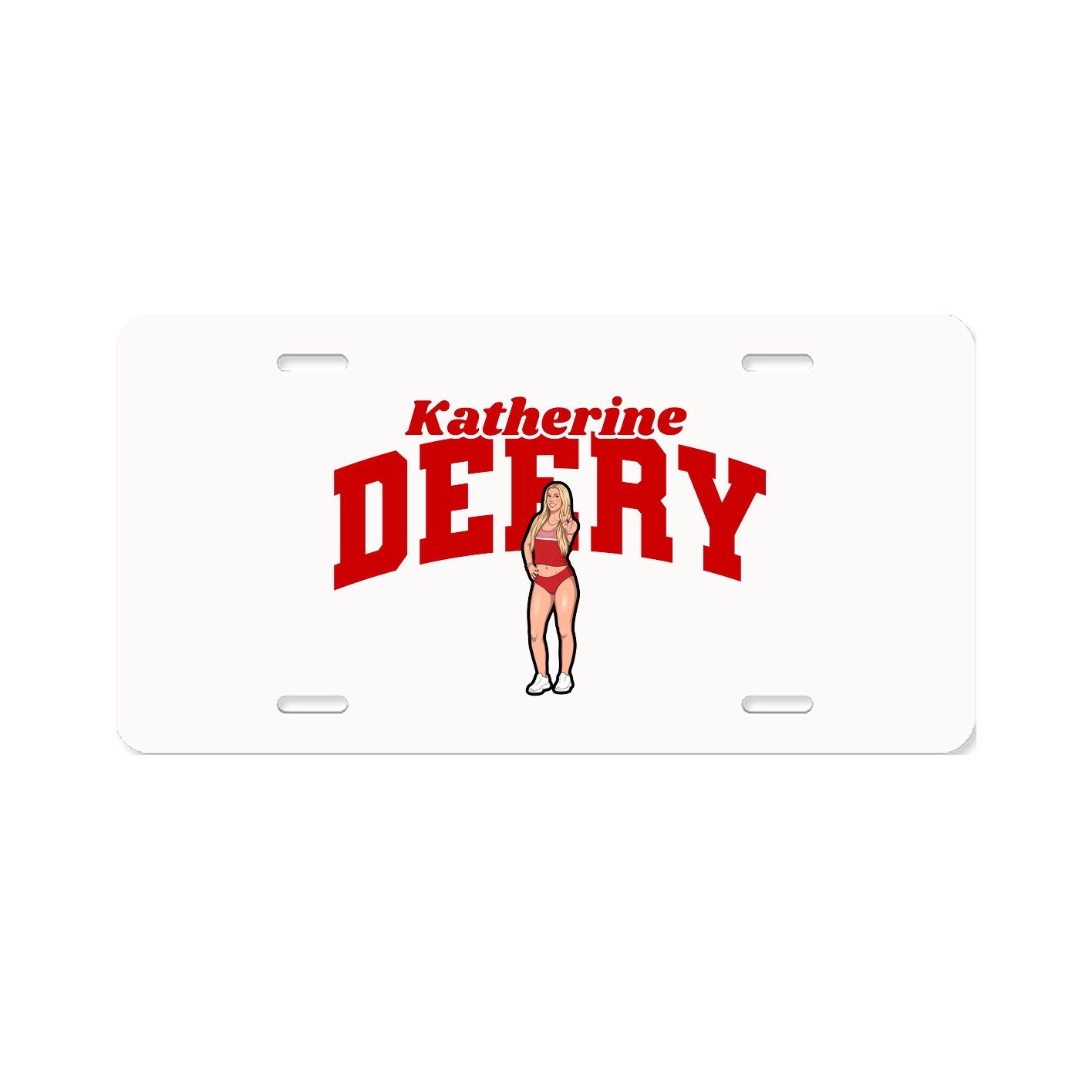 License Plate — Signature Arch in Classic