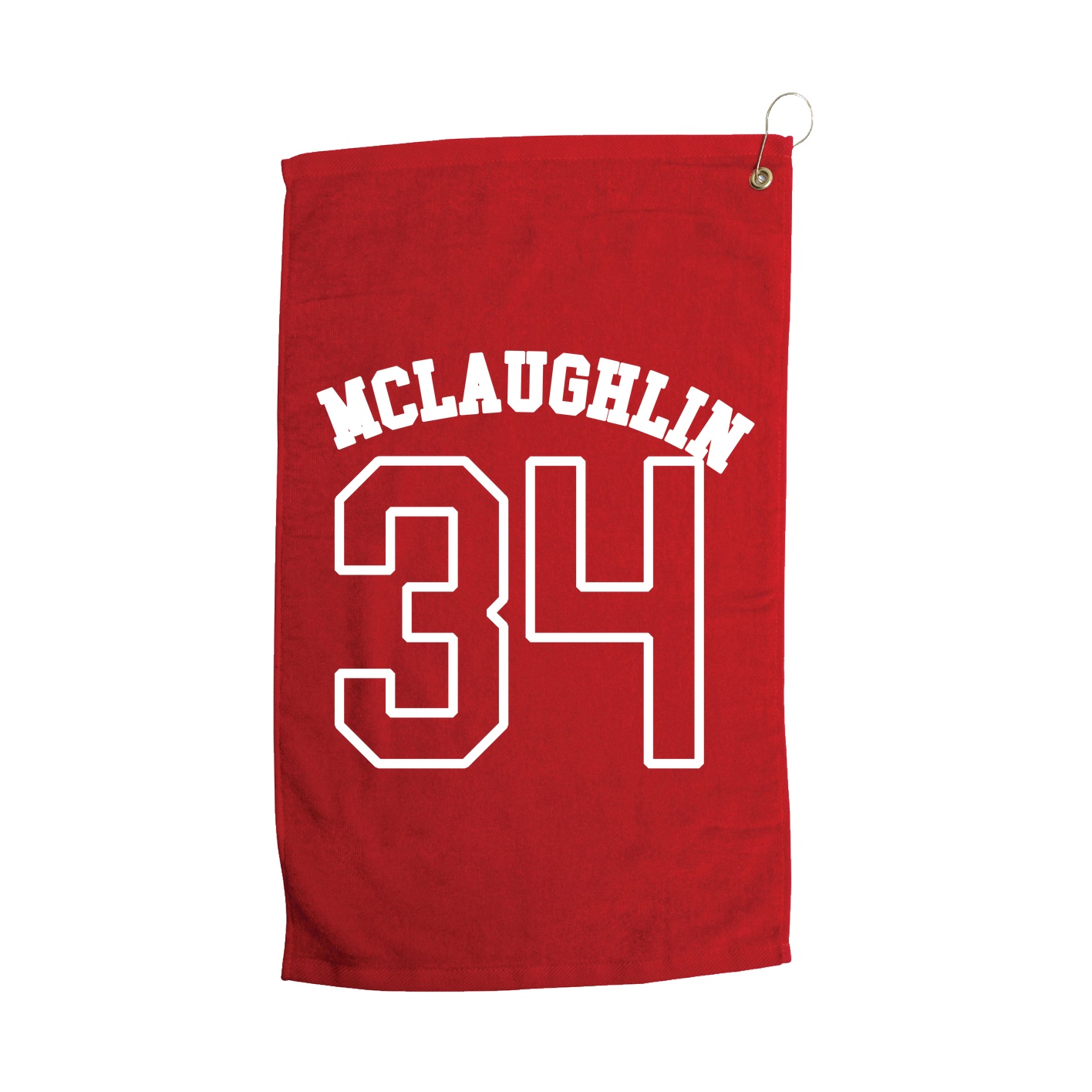 Golf Towel — Shirsey Arch in Red