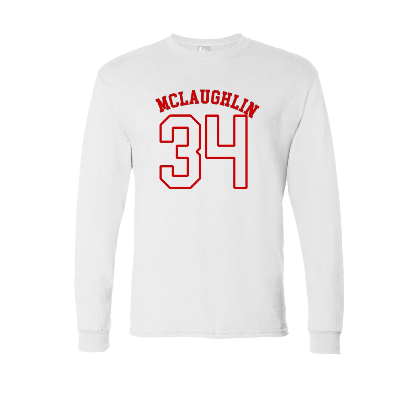 Long Sleeve Tee — Shirsey Arch in White