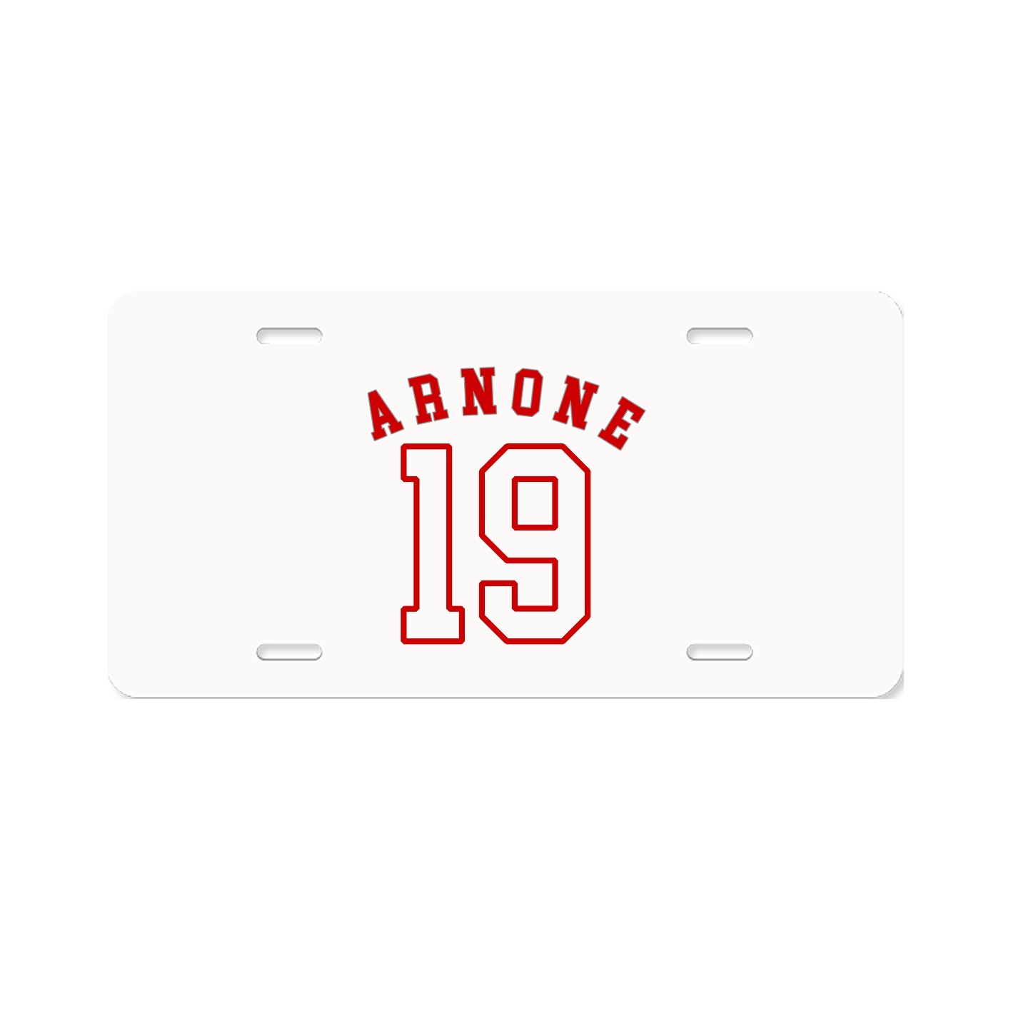 License Plate — Shirsey Arch in Classic