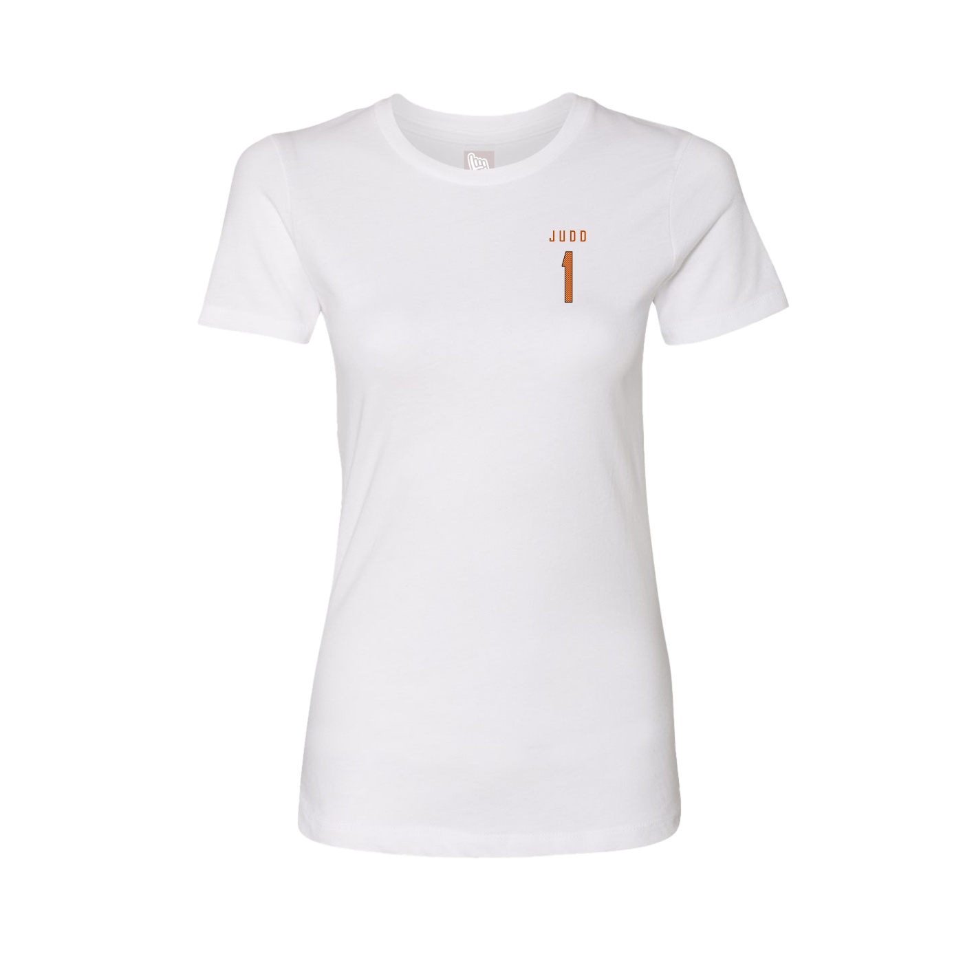 Fitted Women's Tee — Mesh Shirsey in White