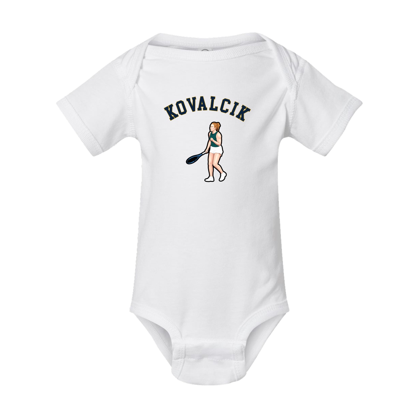 Baby Onesie — Shirsey Arch in White