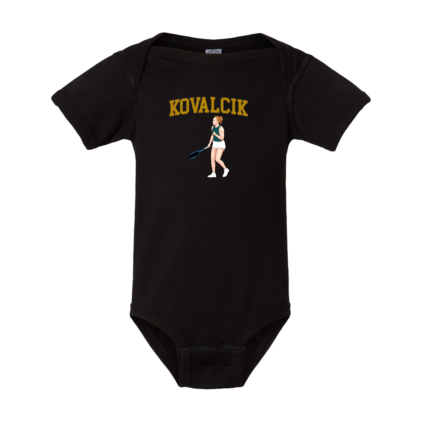 Baby Onesie — Shirsey in Black