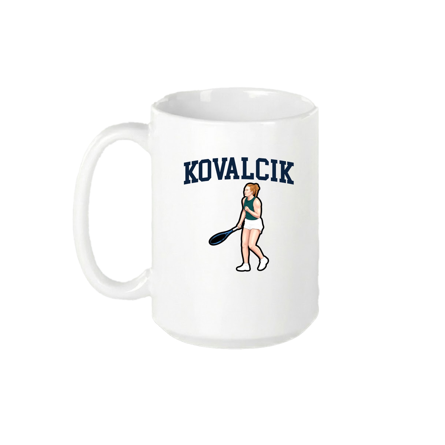 15oz Coffee Mug — Shirsey in White