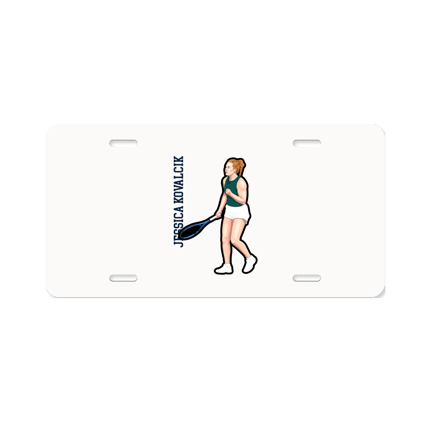 Aluminum License Plate