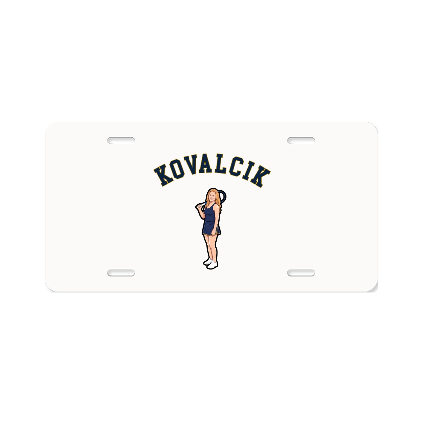License Plate — Shirsey Arch in Classic