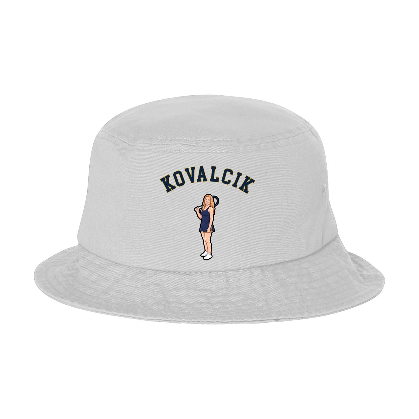 Bucket Cap — Shirsey Arch in White