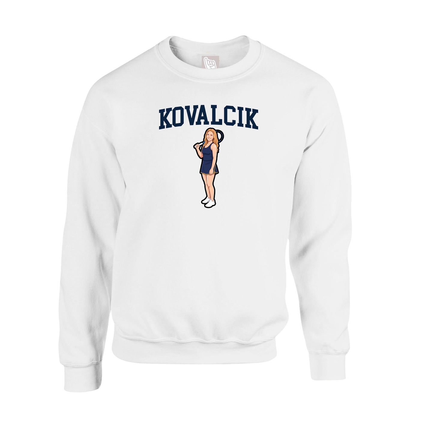 Fleece Crew — Shirsey in White