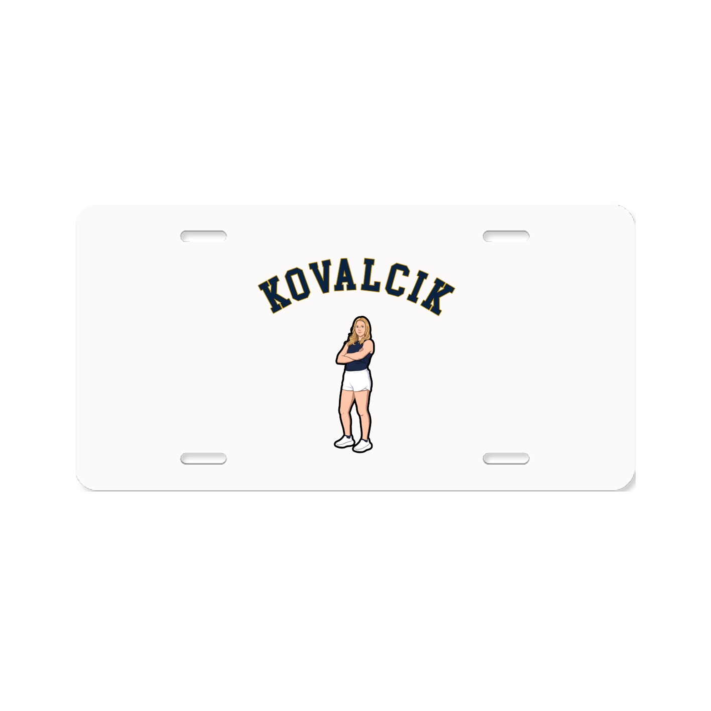 License Plate — Shirsey Arch in Classic