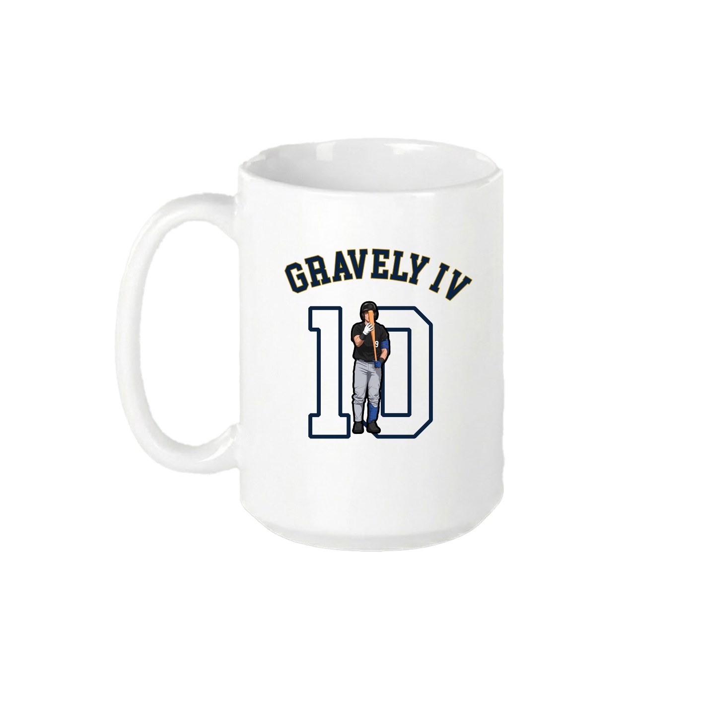 15oz Coffee Mug — Shirsey Arch in White