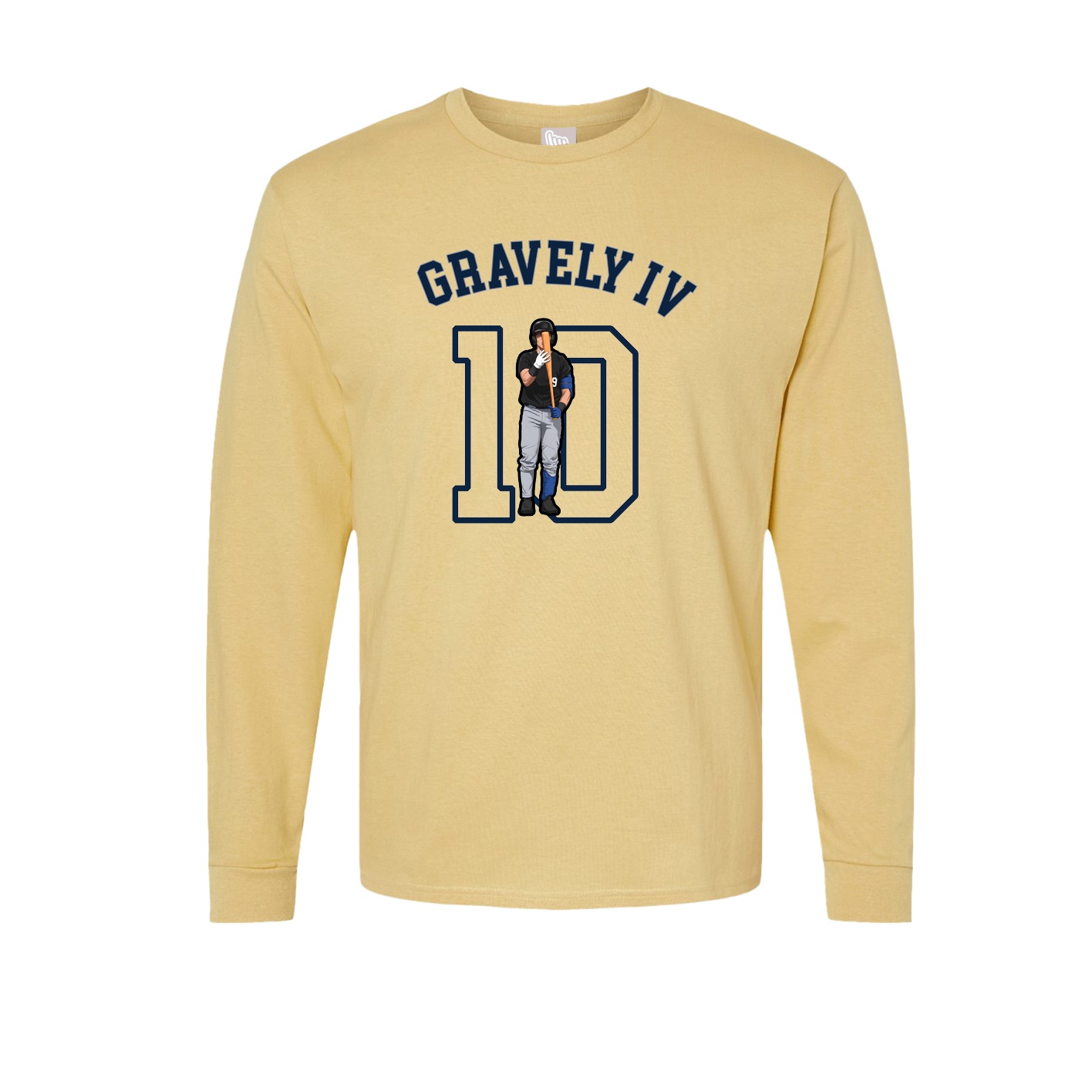 Long Sleeve Tee — Shirsey Arch in Vegas Gold