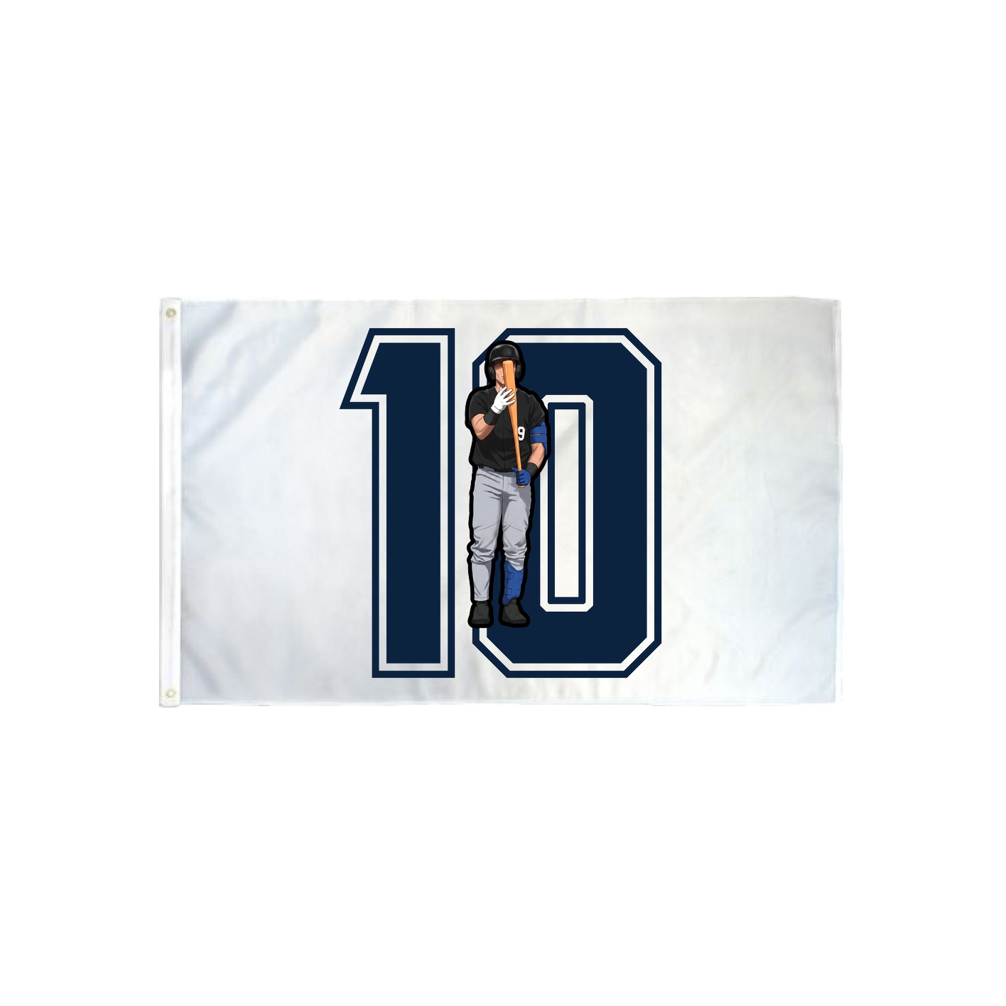 3x5 Flag — Number in Classic