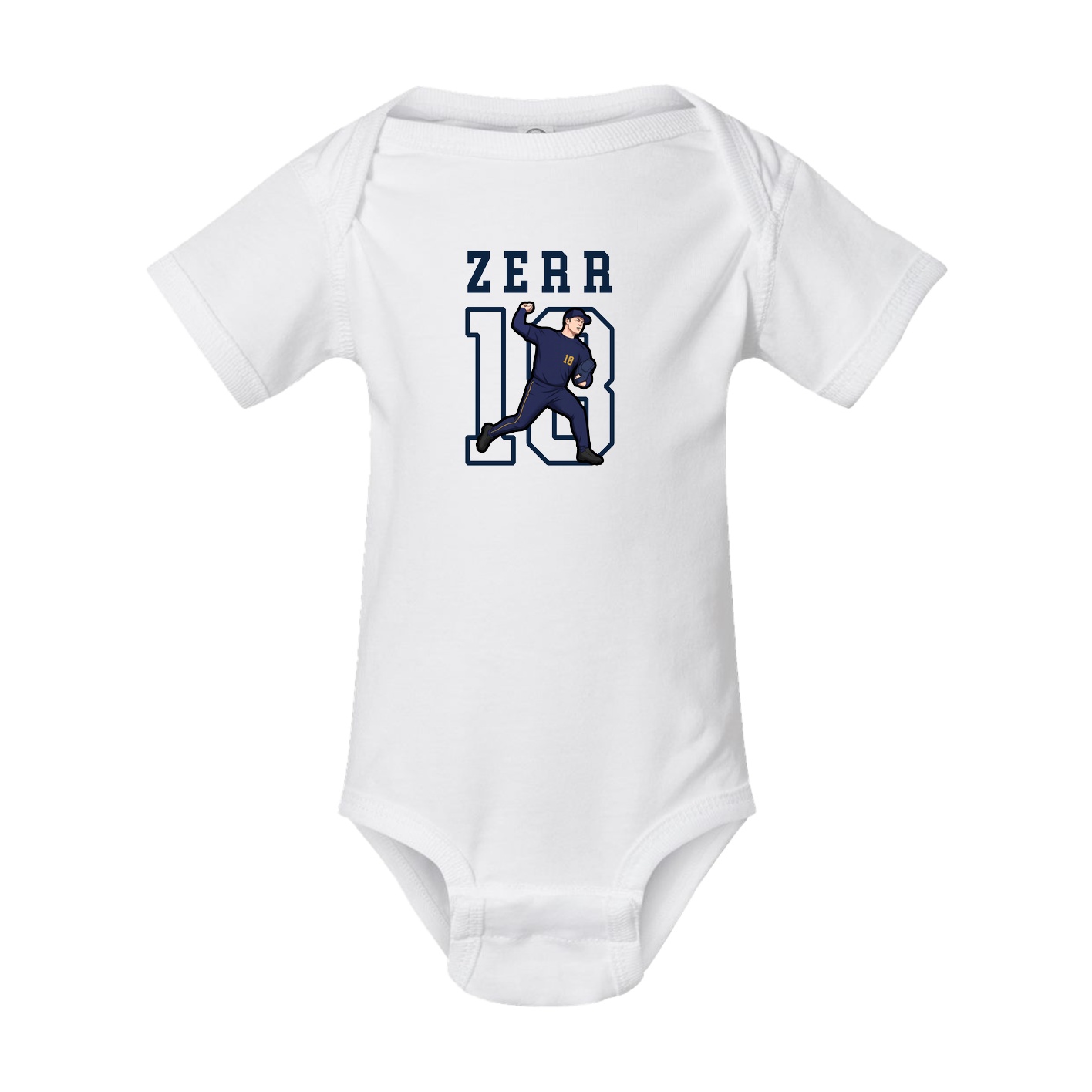 Baby Onesie — Shirsey in White