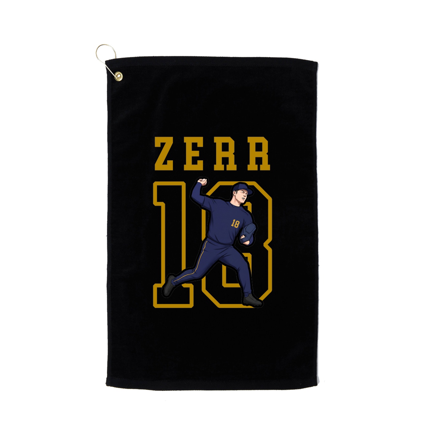 Golf Towel — Shirsey in Black