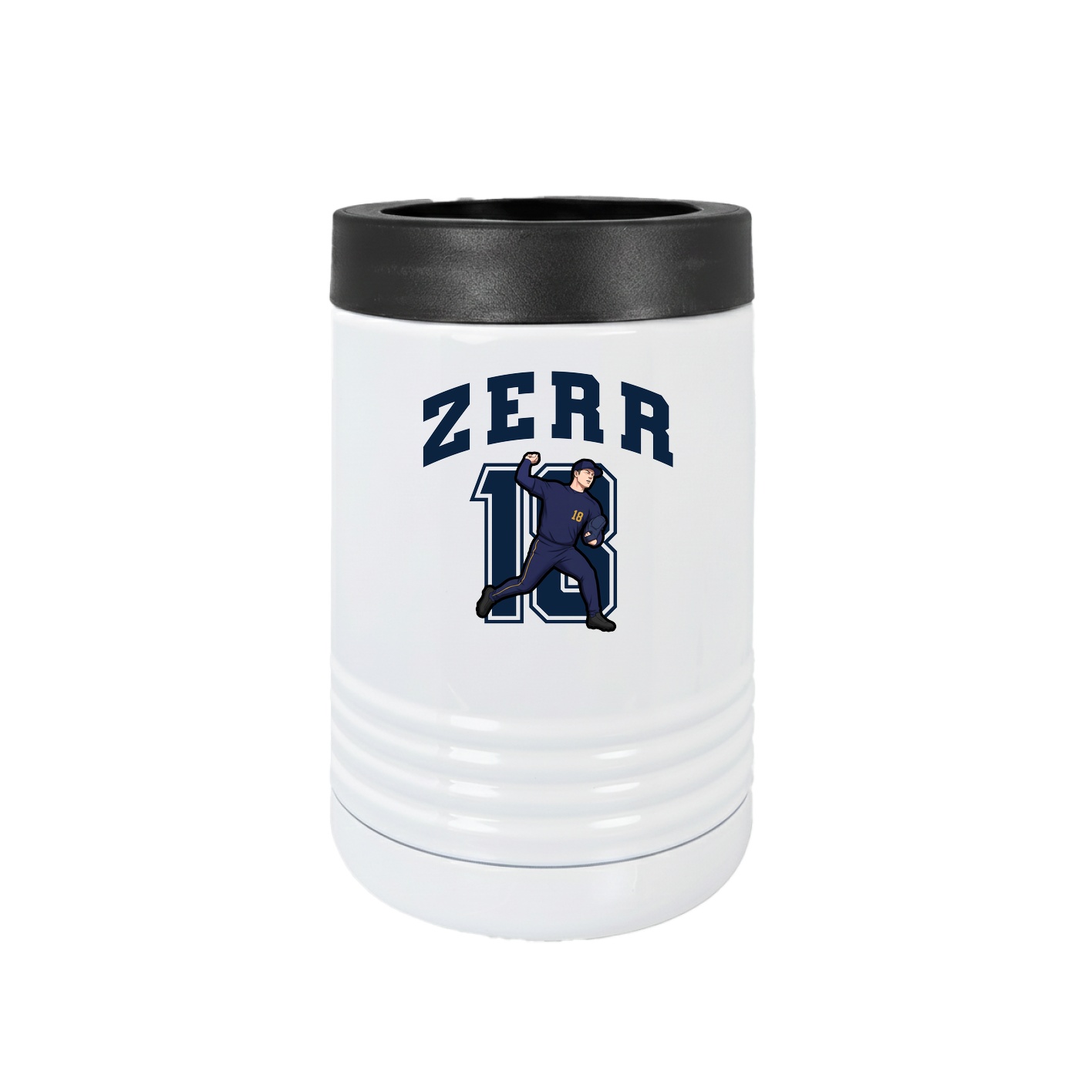 Beverage Holder — Number in White
