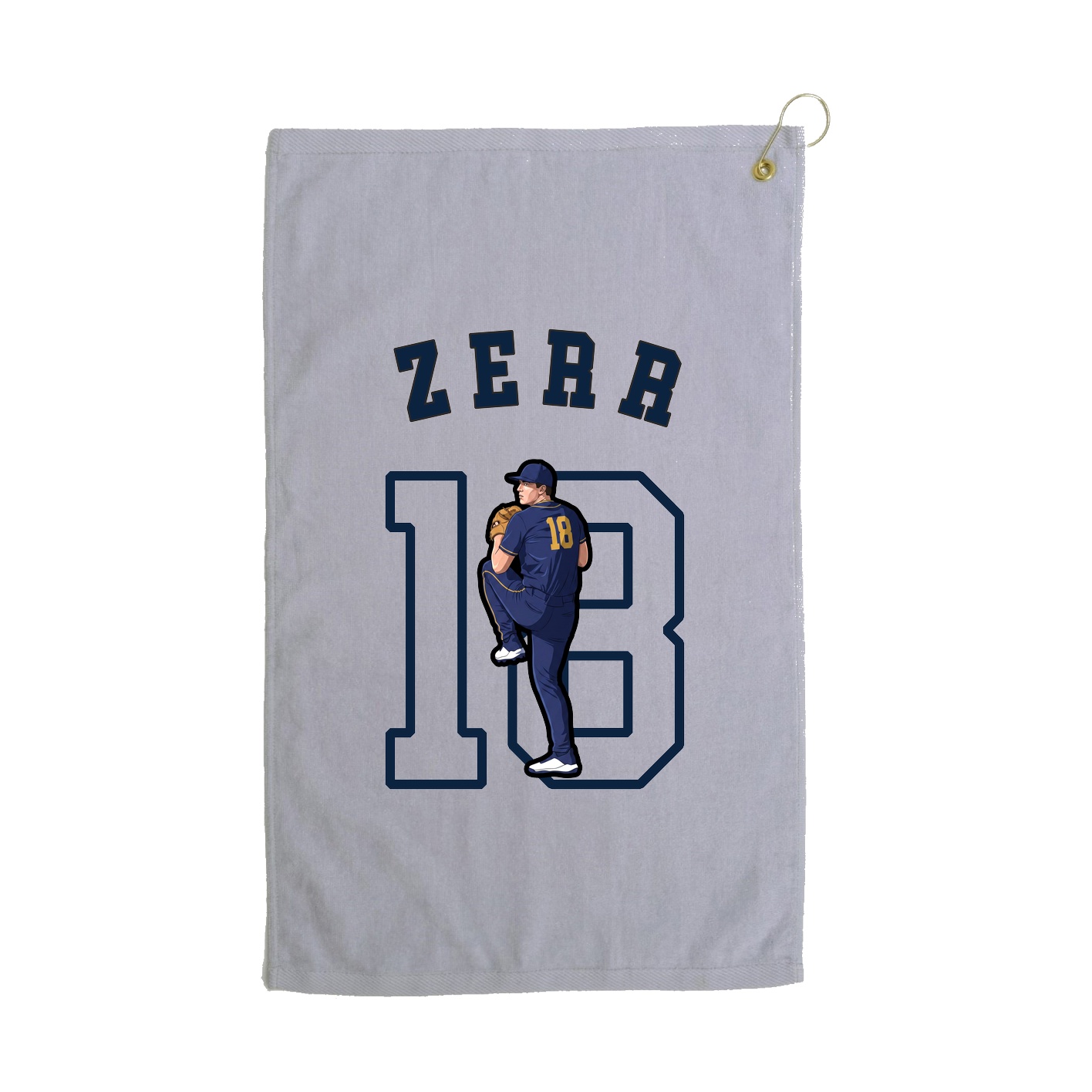 Golf Towel — Shirsey Arch in Grey
