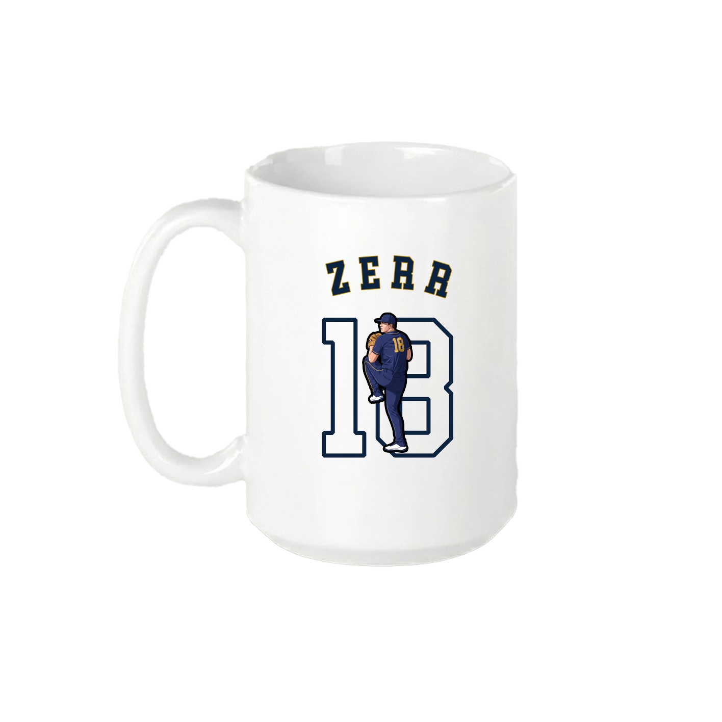 15oz Coffee Mug — Shirsey Arch in White