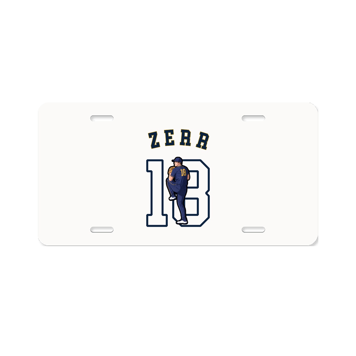 License Plate — Shirsey Arch in Classic