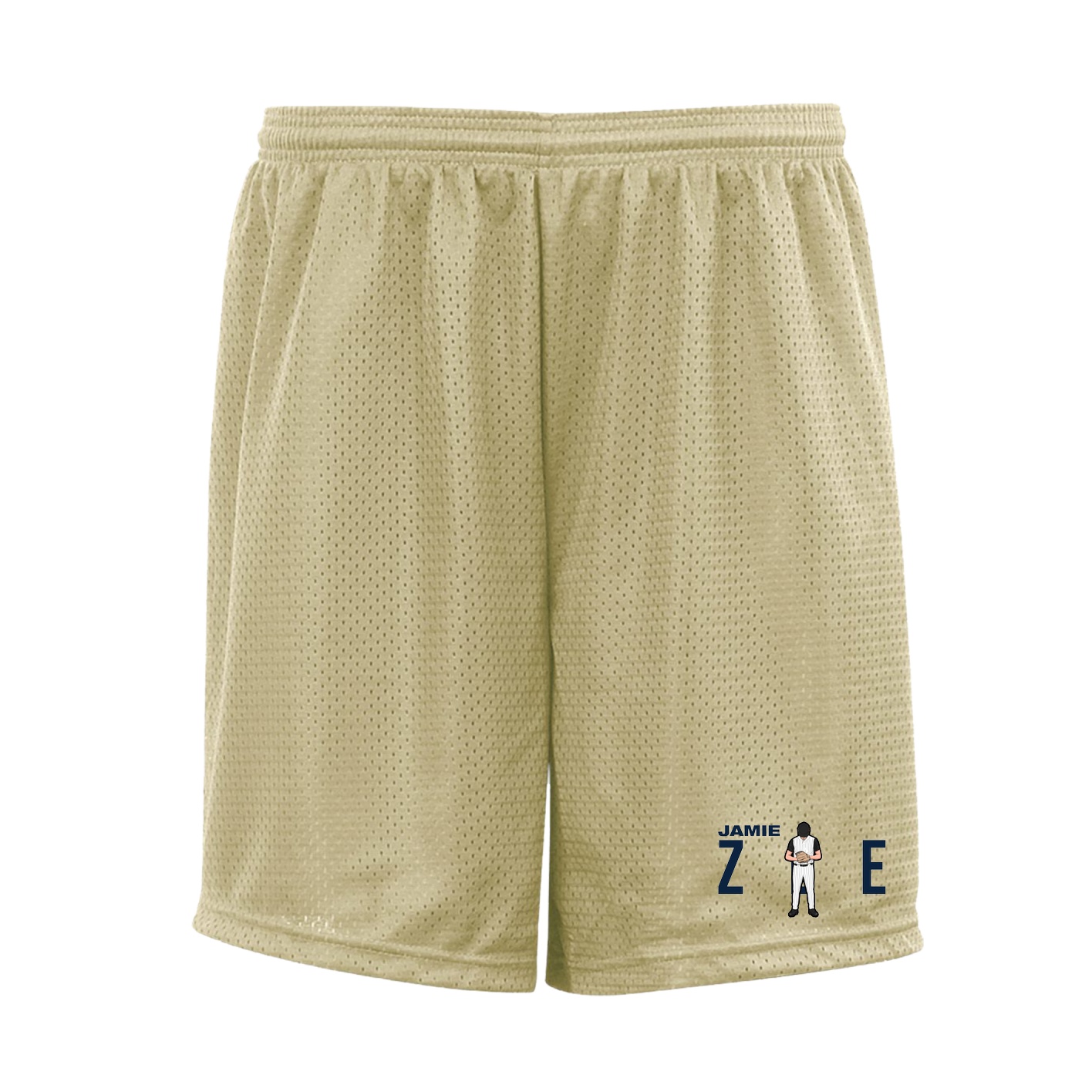 Shorts — Player Name in Vegas Gold