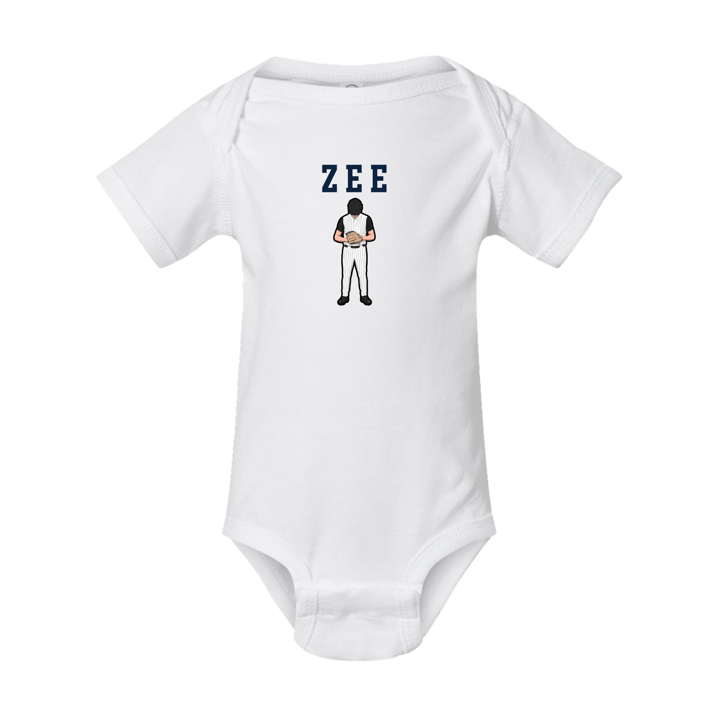 Baby Onesie — Shirsey in White