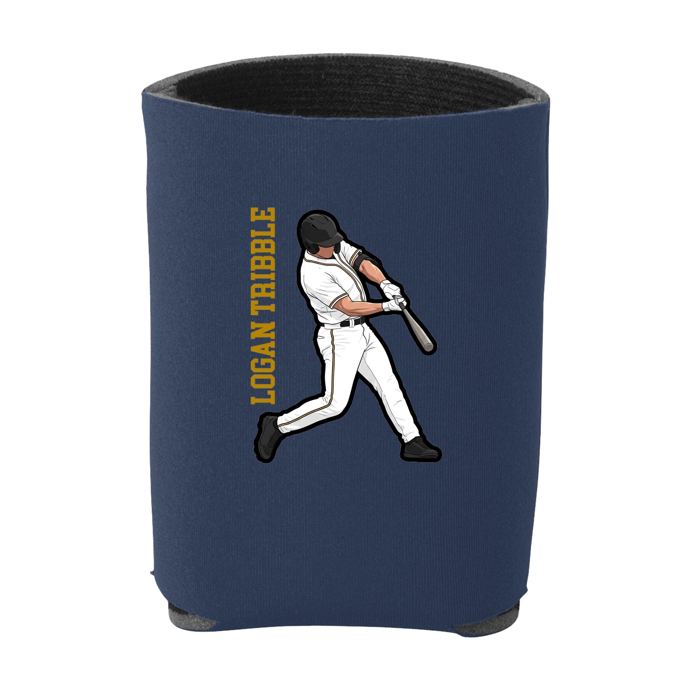 Can Holder — Name Vertical in Navy