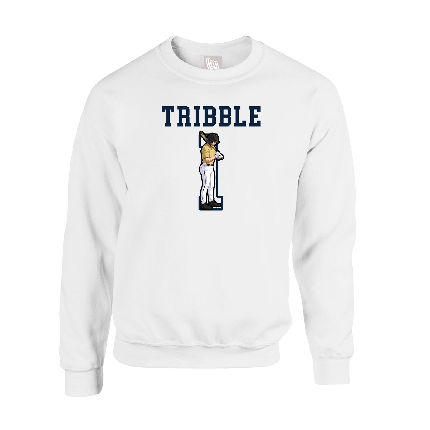 Fleece Crew — Shirsey in White