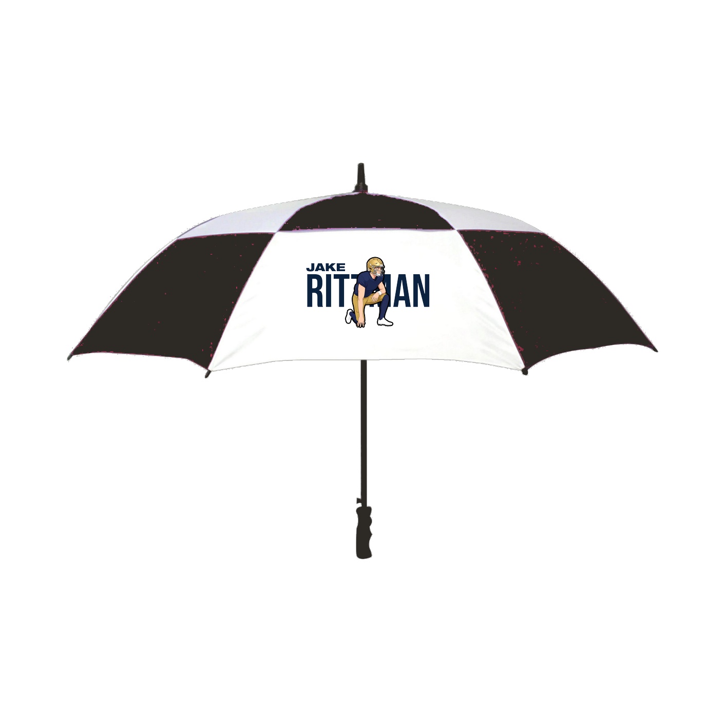 Golf Umbrella — Player Name in Black