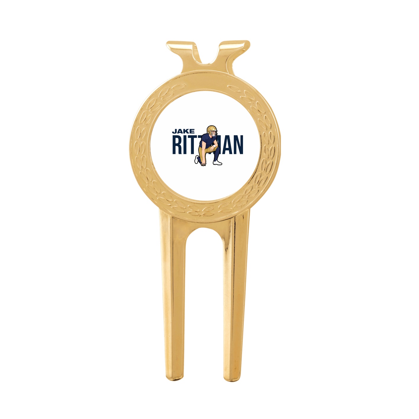 Divot Tool with Ball Marker — Player Name in Classic