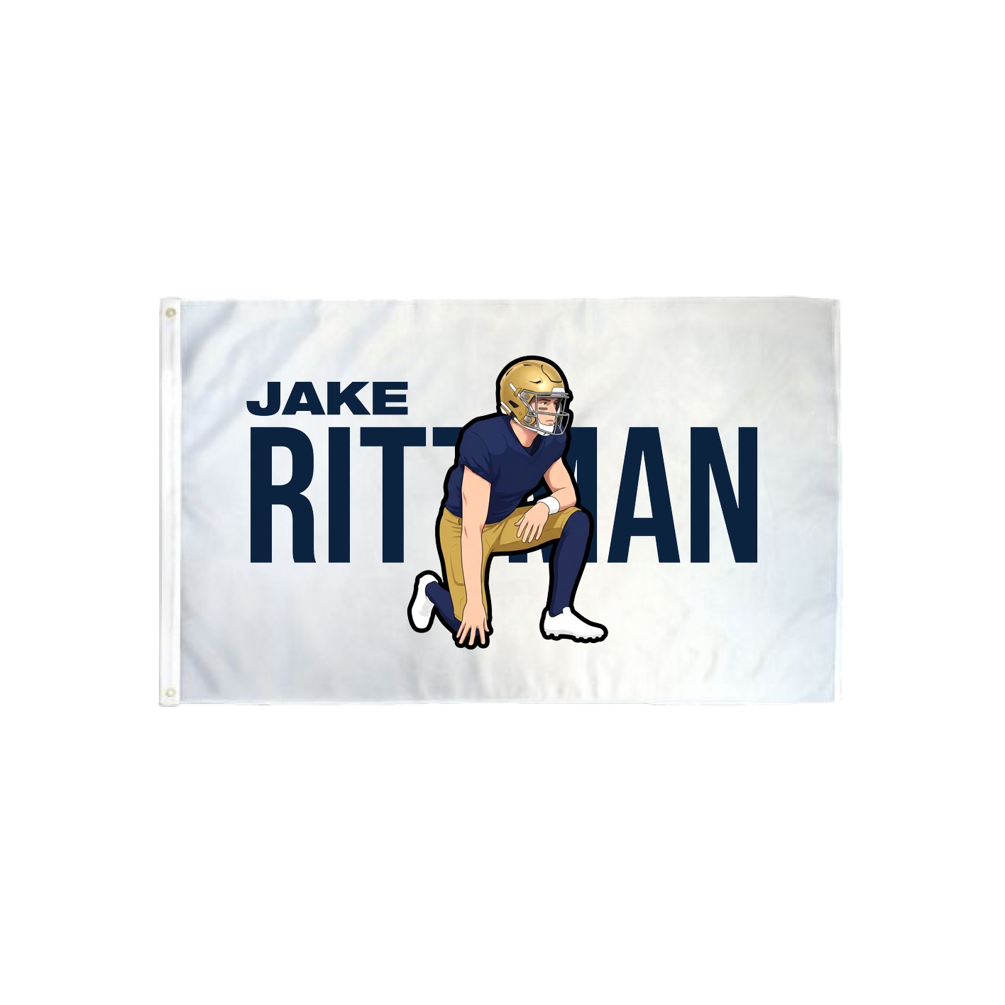 3x5 Flag — Player Name in Classic