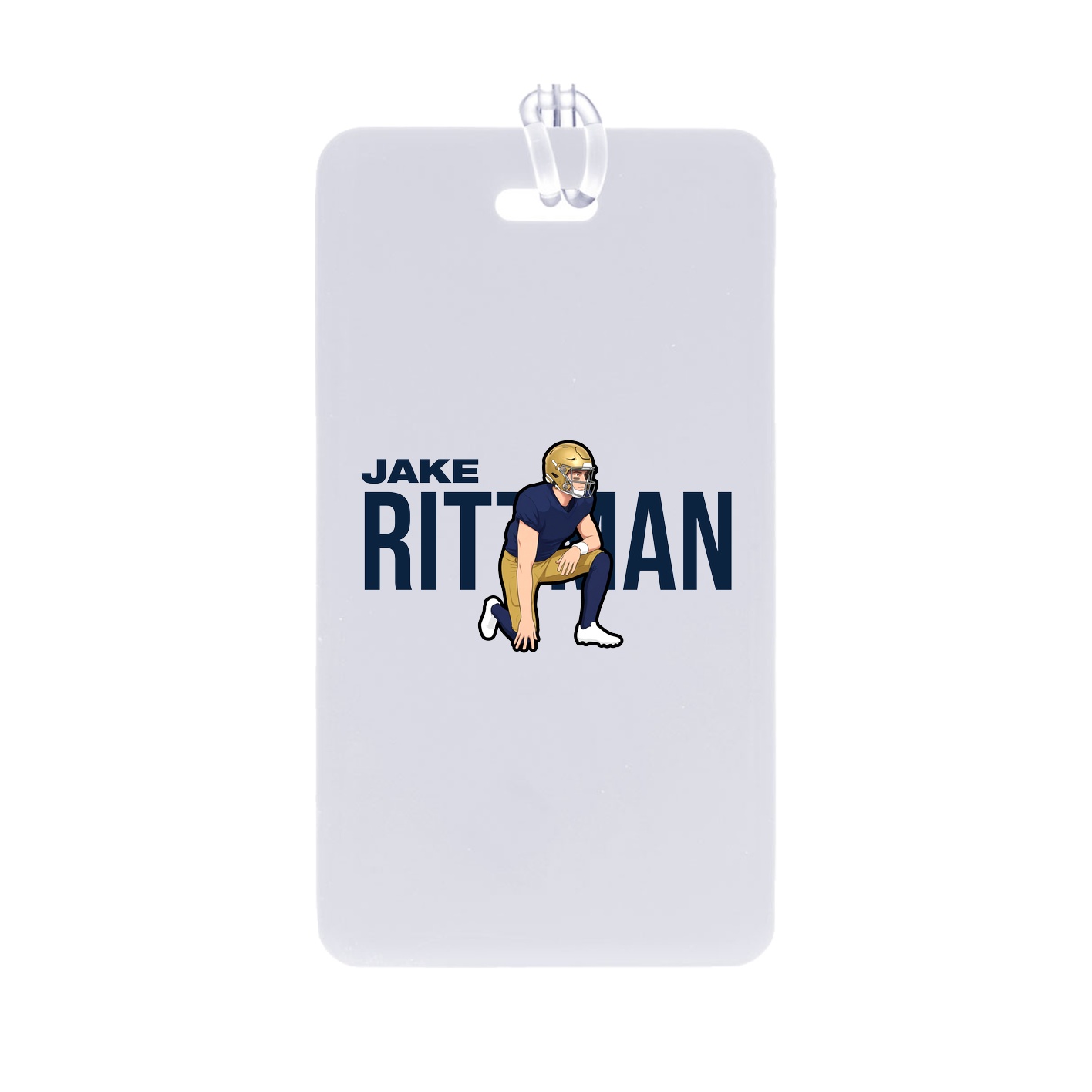 Bag Tag — Player Name in Classic