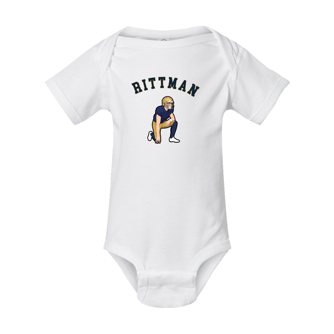 Baby Onesie — Shirsey Arch in White