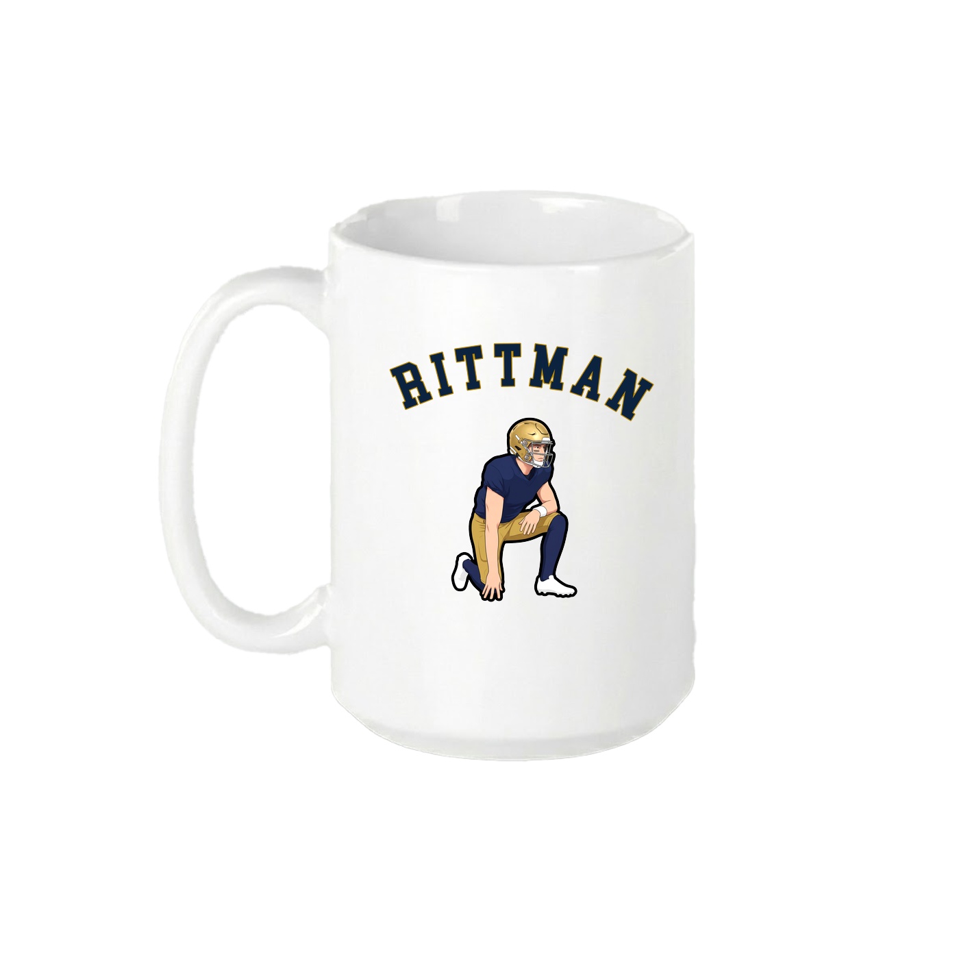 15oz Coffee Mug — Shirsey Arch in White