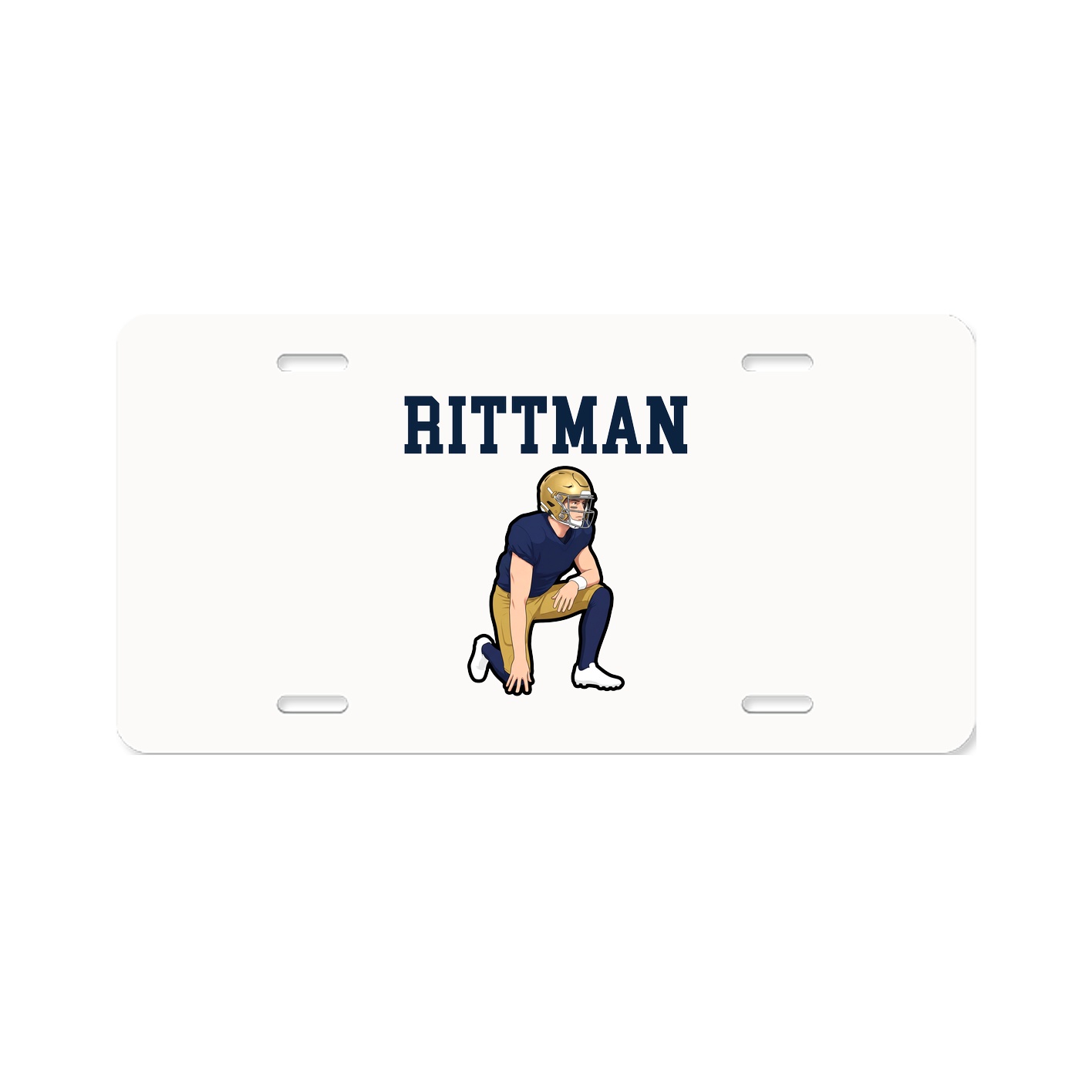License Plate — Shirsey in Classic