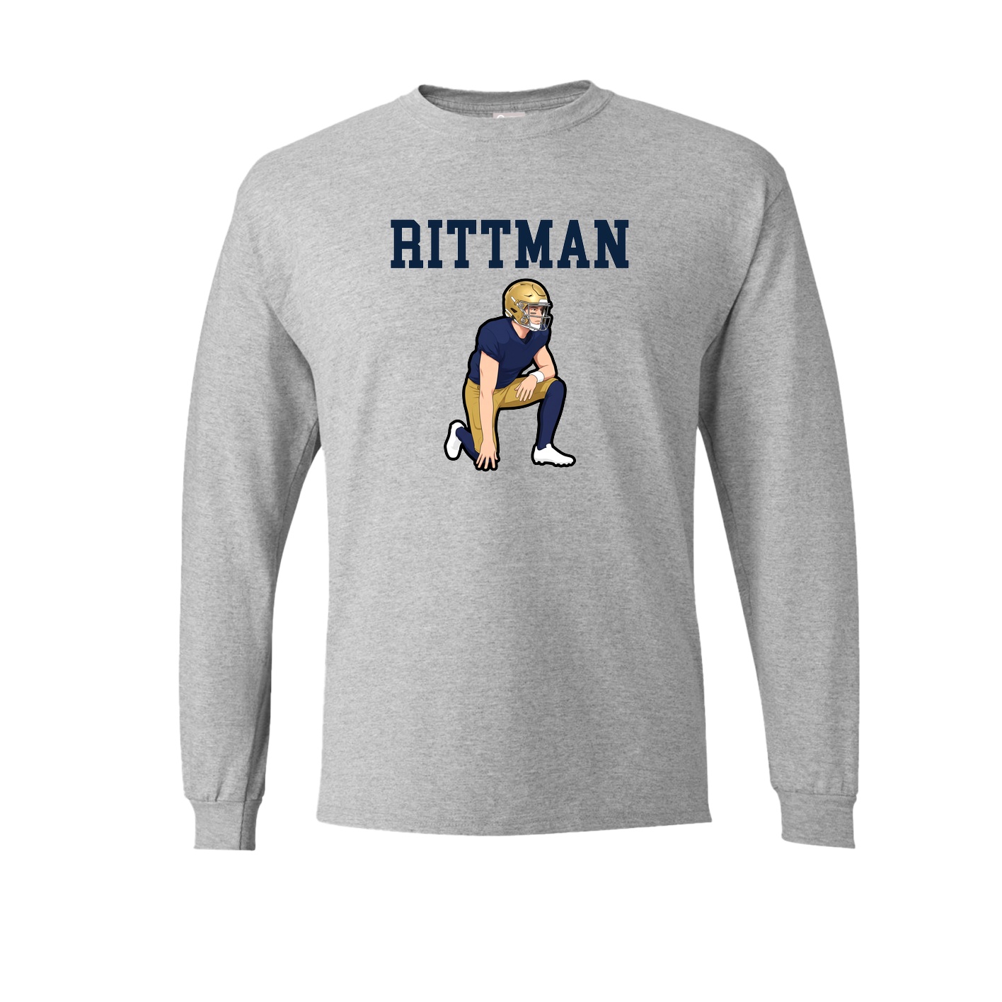 Long Sleeve Tee — Shirsey in Grey