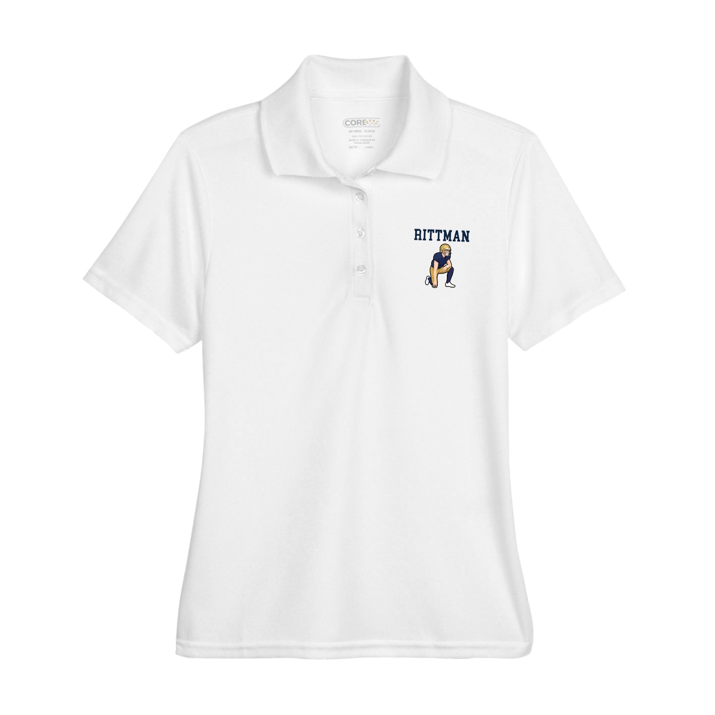 Womens Performance Polo — Shirsey in White