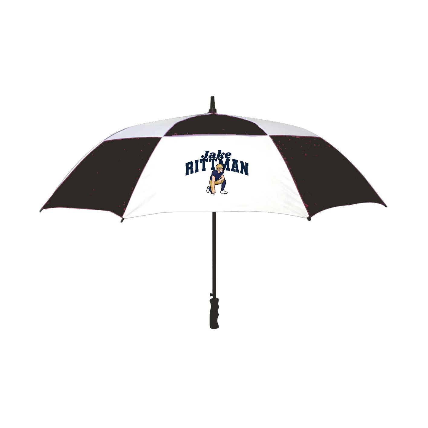 Golf Umbrella — Signature Arch in Black