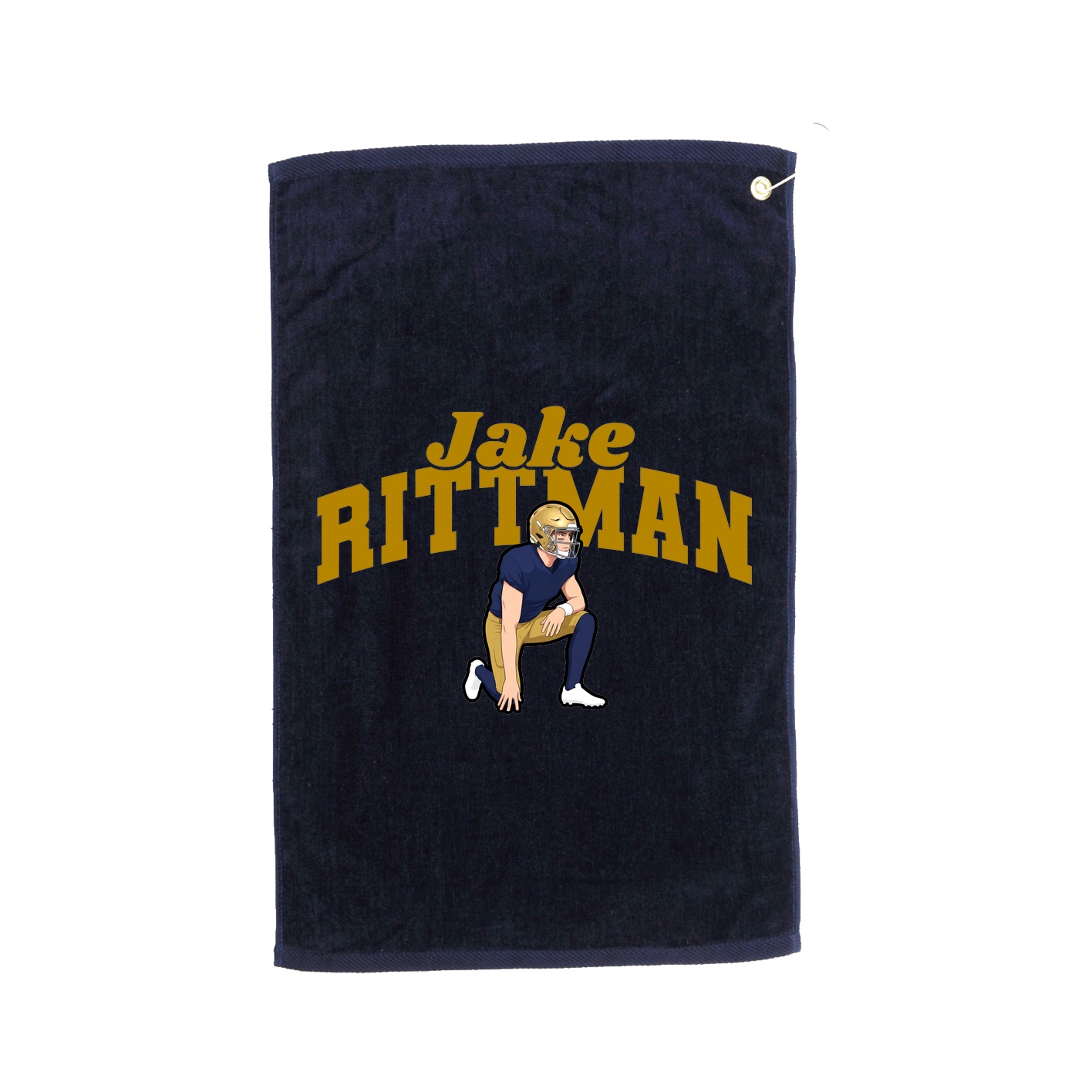 Golf Towel — Signature Arch in Navy