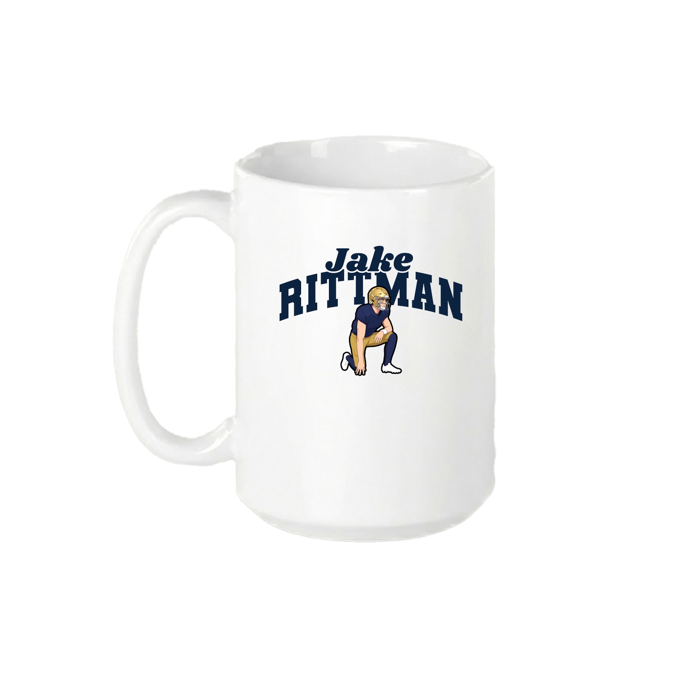 15oz Coffee Mug — Signature Arch in White