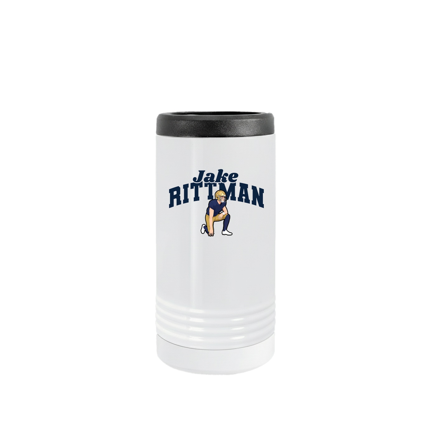Slim Beverage Holder — Signature Arch in White