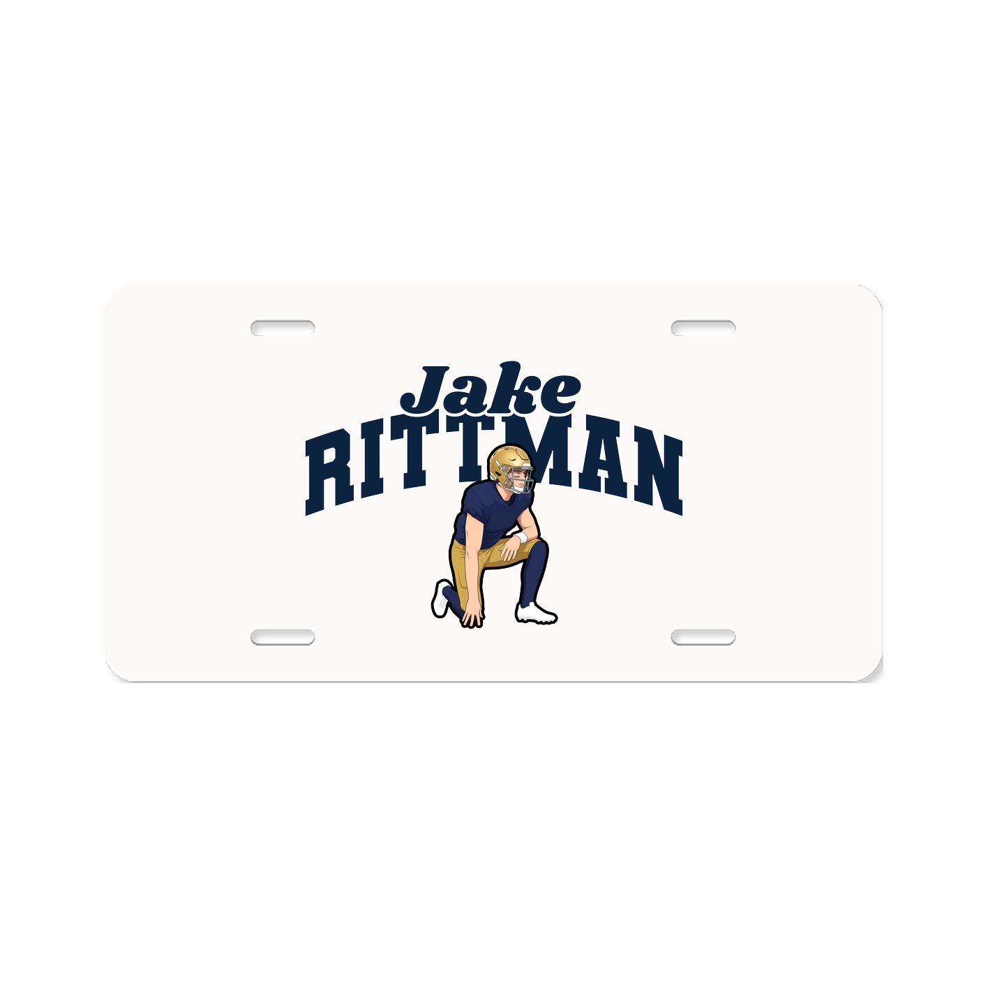 License Plate — Signature Arch in Classic